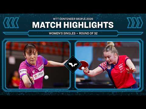 Asuka Sasao vs Hana Arapovic | WS R32 | #WTTSkopje 2026 thumbnail