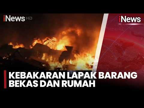 Detik-Detik Api Lahap Rumah dan Lapak Barang Bekas  | iNews Terkini (24/5) thumbnail