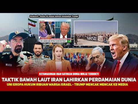 KETANGGUHAN IRAN SADARKAN DUNIA! Uni Eropa Sepakat Sanksi Israel, Trump Amuk Media-Media AS thumbnail