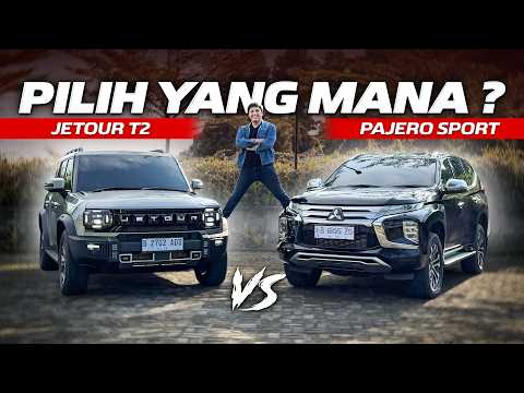 MARI KITA ADU: JETOUR T2 VS MITSUBISHI PAJERO SPORT! thumbnail