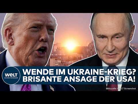 PUTINS KRIEG: Donnerschlag! Wende für Ukraine? Trump macht brisante Ansage thumbnail