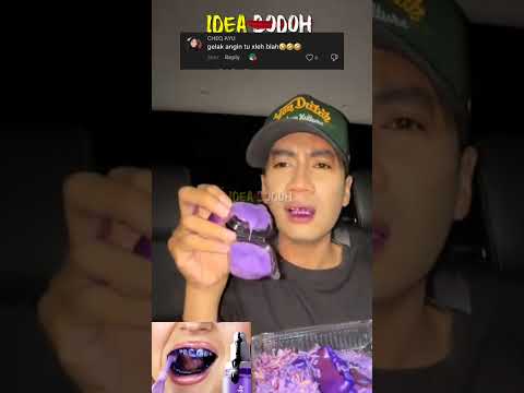 SAMPAI GIGI JADI PURPLE "MAKAN NASI GORENG KELADI PURPLE PUNYA PASAL" thumbnail