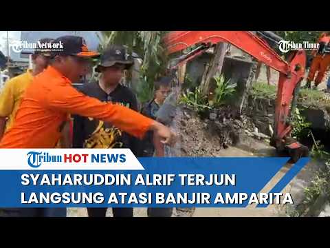 Bupati Sidrap Syaharuddin Alrif Terjunkan Alat Berat Keruk Drainase Pasca Banjir Amparita thumbnail