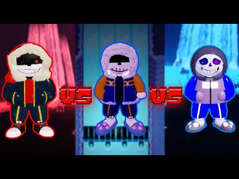 Who Is Better? FellDust Sans vs OuterDust Sans vs NegaDust Sans | ULC: Painful Memories | Roblox thumbnail