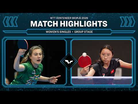 Arantxa Cossio vs Lee Hoi Man | WS Group | #WTTSkopje 2026 thumbnail