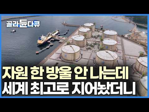 기술력 인정받아 건설 기술 역수출할 정도, 최초 가동 이후 40년 동안 단 한 번의 대형 누출이나 폭발 사고가 없었던 세계 최고 LPG 생산기지｜극한직업｜#골라듄다큐 thumbnail