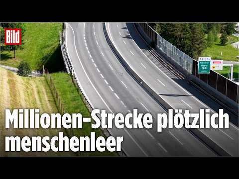 ÖSTERREICH: Plötzlich herrscht gespenstische Ruhe auf der A13! thumbnail