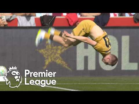 Adam Wharton smashes Crystal Palace 2-1 in front of Brentford | Premier League | NBC Sports thumbnail