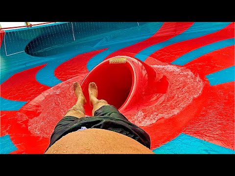 Into the Bowl Drop 💦🌪️ | Indoor Water Park in Germany 🇩🇪 thumbnail