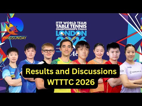 ? LIVE | ITTF World Team Table Tennis Championships Finals London 2026 | Results thumbnail