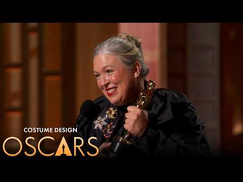 ‘Frankenstein’ Wins Best Costume Design | 98th Oscars Speech (2026) thumbnail