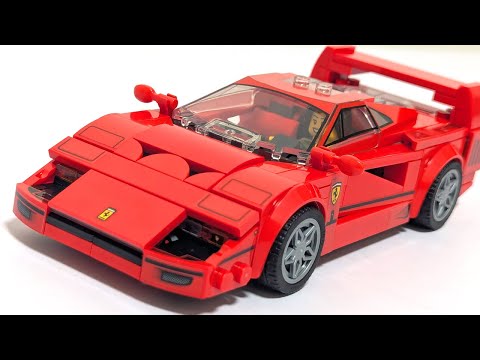 LEGO Speed ​​Champions☆ Ferrari F40 Assembly thumbnail