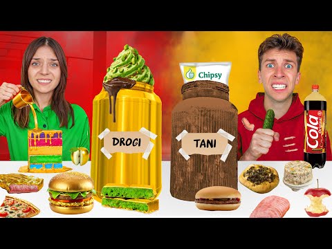KTO SZYBCIEJ ZJE TANI vs DROGI SŁOIK XXL WYGRYWA! thumbnail