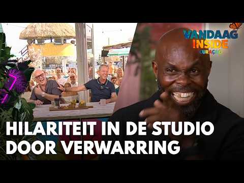 Hilariteit in de studio: Churandy Martina ziet René van der Gijp aan voor Valentijn Driessen thumbnail