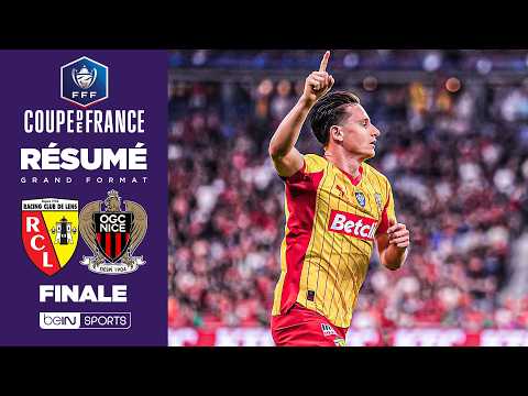 Résumé : LENS surclasse NICE et remporte sa PREMIÈRE Coupe de France ! thumbnail