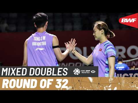POLYTRON Indonesia Open 2026 | Tang/Tse (HKG) [7] vs Oupthong/Sudjaipraparat (THA) | R32 thumbnail