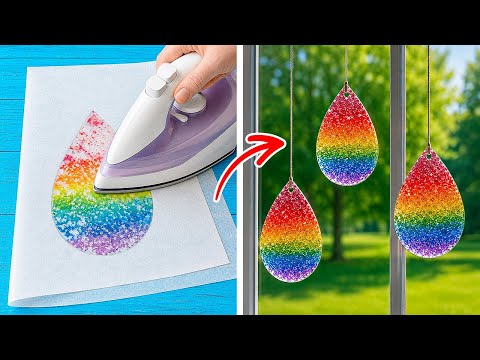 Stunning Rainbow DIYs 🌈 Home Decor Ideas and More ✨ thumbnail