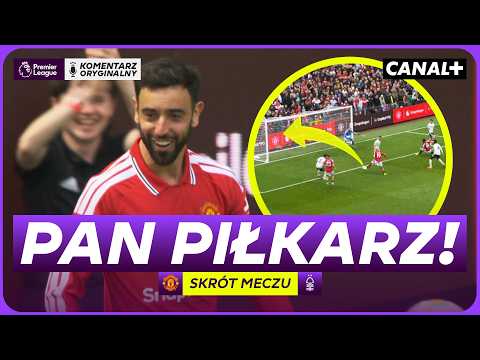 BRUNO PISZE HISTORIĘ! 20. ASYSTA W SEZONIE PREMIER LEAGUE! MAN UNITED - NOTT'M FOREST, SKRÓT MECZU thumbnail