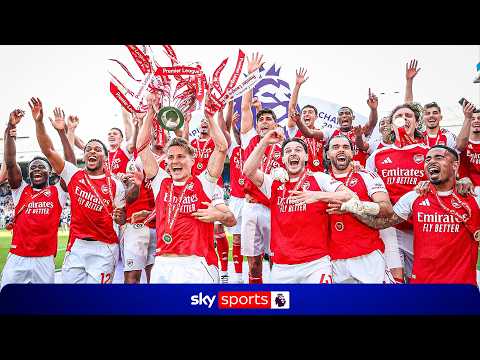 Arsenal's FULL Premier League trophy celebrations! 🏆🔴 thumbnail