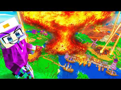 Orbital Strike Cannon vs My Friends World in Minecraft thumbnail