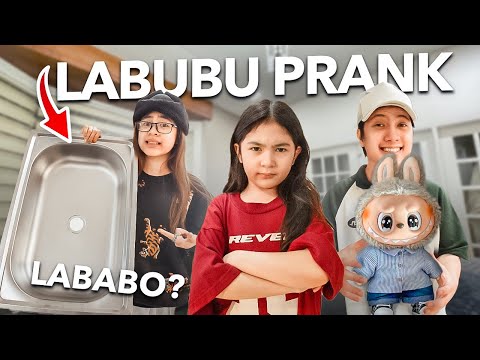 Fake LABUBU Gift Prank On Our Sister! (She cried!) thumbnail