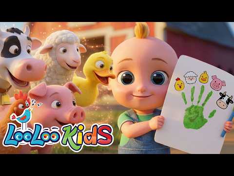 Finger Family Farm Animals 🐄 Johny Johny Yes Papa | Nursery Rhymes & Kids Songs thumbnail