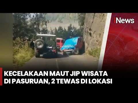 Jip Wisata Tabrak Tebing di Pasuruan, Sopir dan Wisatawan Tewas | iNews Siang 30/5 thumbnail