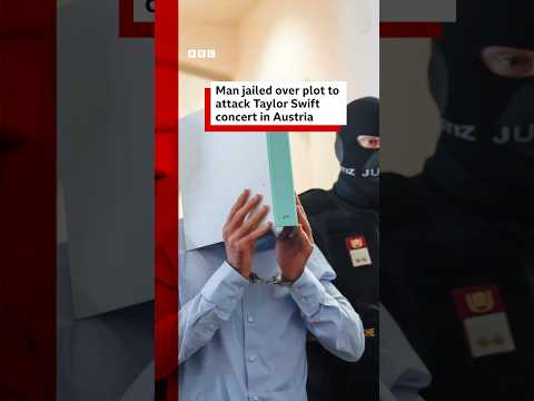 Man jailed over plot to attack Taylor Swift concert in Austria. #Court #BBCNews thumbnail