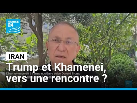 Donald Trump "aimerait" rencontrer Khamenei malgré les frappes qui se poursuivent • FRANCE 24 thumbnail