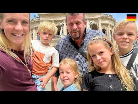 WE ZIJN GELAND IN DUITSLAND! 🇩🇪 Eerste dag in Frankfurt met het gezin ✈️ | Bellinga Vlog #3565 thumbnail