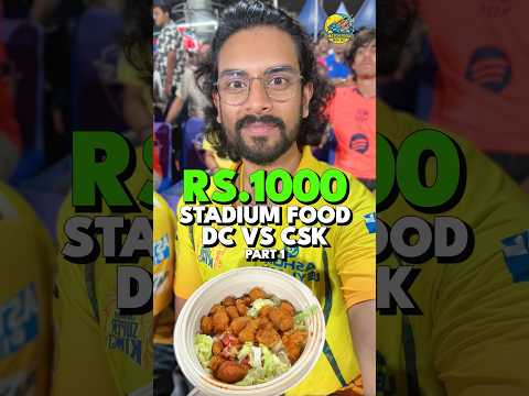 Rs.1000 Stadium Food Challenge at DC vs CSK!!?? thumbnail