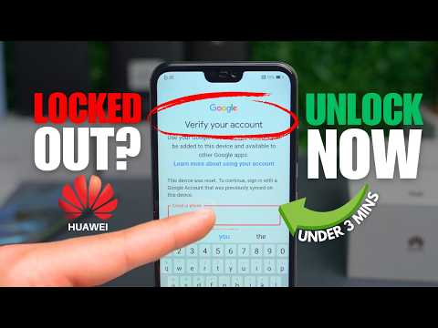 How to remove Huawei FRP account lock? | Google account unlock | 2026 thumbnail