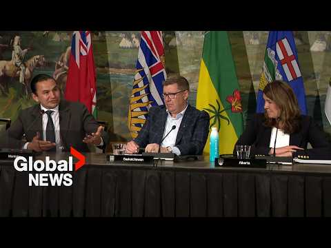 Western premiers conference: Smith, Kinew, Moe and more take questions thumbnail