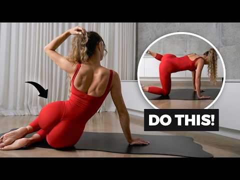 14 Min ‘HIP ABDUCTION’ Challenge to Grow FULLER ROUNDER BOOTY - Glute Med Focused | No Equipment thumbnail