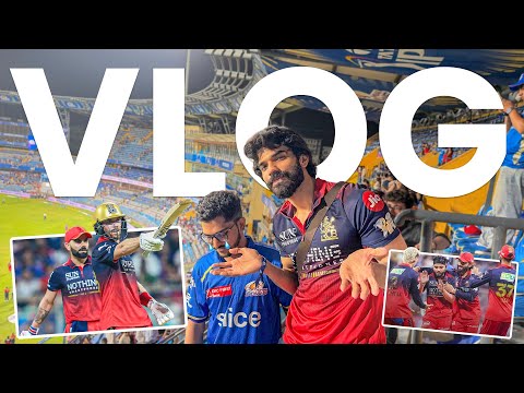 RCB VS MI MATCH DAY - VLOG 149 thumbnail