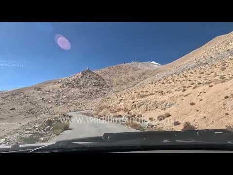 Driving through the high-altitude deserts of Ladakh thumbnail