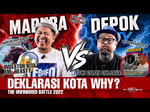 WHYDURA VS WHYDEPOK, EPIC EPISODE (rawan takedown) | Why News E10S1 thumbnail