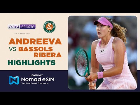 Mirra Andreeva vs Marina Bassols Ribera | Roland-Garros 2026 | Match Highlights thumbnail
