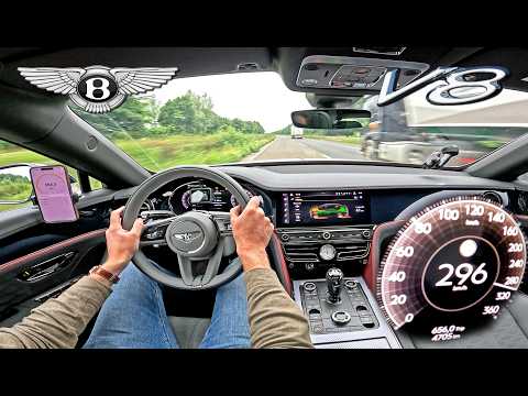 1000NM BENTLEY FLYING SPUR is like AUTOBAHN AIRWAYS through GERMANY  thumbnail