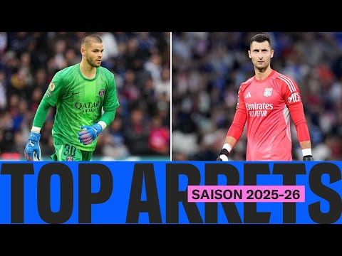 Les PLUS BEAUX ARRÊTS de la saison en Ligue 1 🧤| Saison 25/26 thumbnail