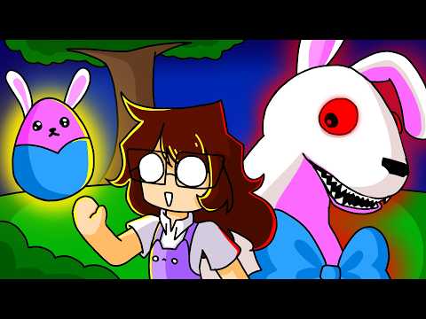 ROUBEI O OVO DO COELHO E ELE QUER ME PEGAR... 99 NOITES NA FLORESTA! thumbnail