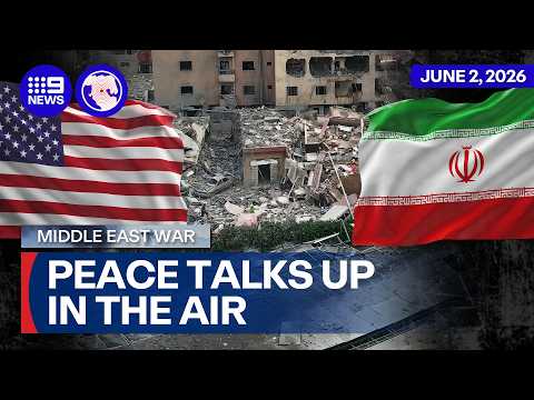 Status of Iran-US peace talks up in the air | 9 News Australia thumbnail
