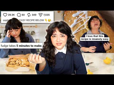 Baking whatever Instagram tells me to for a week thumbnail