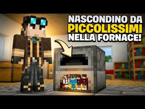 NASCONDINO DA PICCOLISSIMI CONTRO I MIEI AMICI SU MINECRAFT!! thumbnail