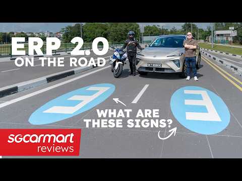 ERP 2.0: What Are Those New Blue Markers On Our Roads? | Sgcarmart thumbnail