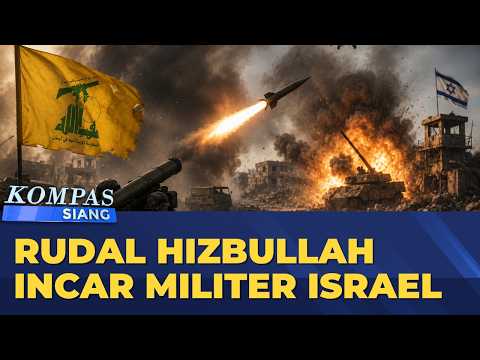 LIVE - Rudal Hizbullah Incar Militer Israel di Lebanon Selatan | KOMPAS SIANG thumbnail