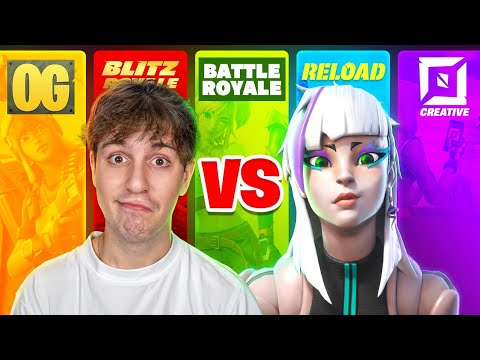 1vs1 NA KAŻDYM TRYBIE w Fortnite thumbnail