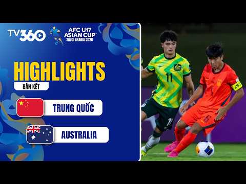 HIGHLIGHTS | TRUNG QUỐC - AUSTRALIA: BƯỚC NGOẶT ĐẦY BÙNG NỔ Ở HIỆP 2 | AFC U17 ASIAN CUP 2026 thumbnail