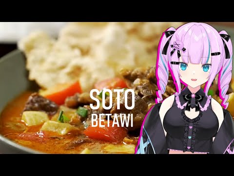 What is Soto Betawi?? Japanese VTuber first try to cook at home!【Live Cooking】 thumbnail