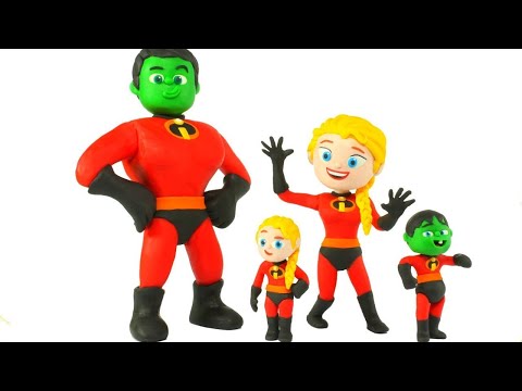 Wearing Superhero Real Suits ★ Stop Motion Cartoons thumbnail